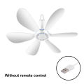 Usb Ceiling Fan 6-blade Silent Electric Fan 4-speed Ceiling Fan Outdoor Hanging Camping Tent Fan Cooling Tools. 