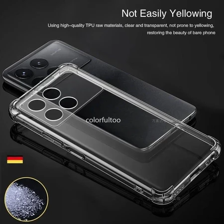 Xiaomi%20Redmi%20K70e%205G%20%20Flexible%20Clear%20Transparent%20Soft%20TPU%20Back%20Case%20Cover%20With%20Bumper%20-%20Image%204