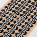 Weight Stack Labels Decals Weight Stickers for Fitness Equipment Indoor Building Sporting. 