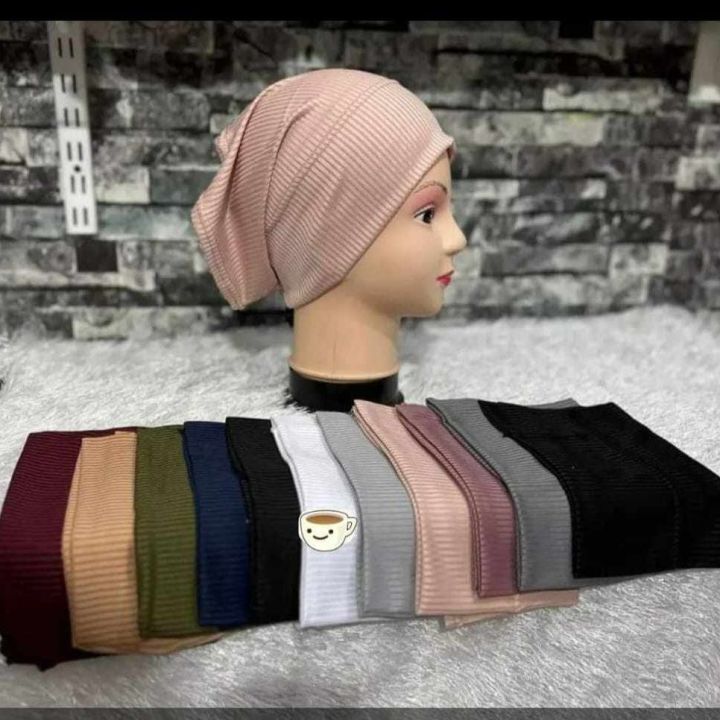 Islamic Muslim Inner Ninja Hijab Scarf Cotton Headscarf