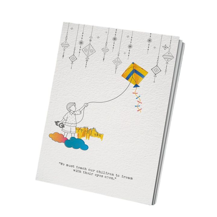 Papertree%20Lined%20Notebook%20You%20Must%20Teach%20Our%20Children%20To%20Dream%20A5%20Size%20-%20Image%204