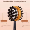 2X Back Knock Massage Handheld Round Head Back Pounding Massage Hammer Relieve Stress and Fatigue Meridian Massage. 