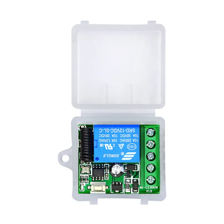 433%20Mhz%20Universal%20Wireless%20Remote%20Control%20Switch%20DC%2012V%201CH%20Relay%20Receiver%20Module%20and%20RF%20Transmitter%20Electronic%20Lock%20Control%20Diy%20-%20Image%207