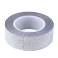 NXFDSIOZ 4pcs 10M Glitter Tape Stick Self Adhesive Sticker Label Decorative Paper DIY Silver. 
