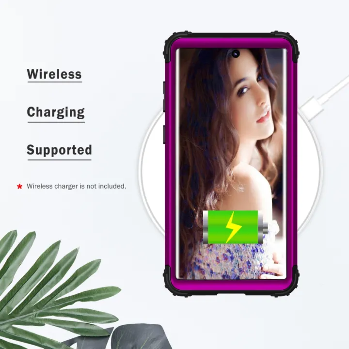 PC+%20Silicone%20Three-piece%20Anti-drop%20Protection%20Case%20for%20Galaxy%20Note10%20For%20Samsung%20Galaxy%20Note10%20-%20Image%203