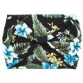 【beauty code store】Floral Knotted Headband Summer Bohemia  Stretch Hair Band for Girls Elastic Turban Floral Spa Headbands DQ468. 