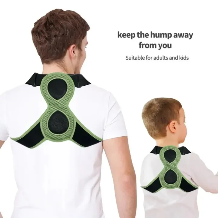 8%20Shaped%20Posture%20Corrector%20for%20Kids%20Adults%20Adjustable%20Upper%20Back%20Brace%20Support%20for%20Neck%20Back%20Shoulder%20Spine%20Home%20School%20Office%20-%20Image%205