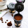 recafimil Reusable Refillable Coffee Capsules Coffee Cup Filter Compatible with keurig 2.0 3 PCS(S/M/L). 
