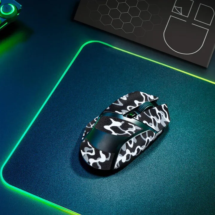 Mouse%20Grip%20Tape%20Stickers%20for%20Razer%20Basilisk%20Ultimate/Basilisk%20X%20Hyperspeed%20Mouse%20Anti%20Slip%20Skin%20securely%20-%20Image%205
