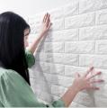 3d brick wall sticker 70 cm * 77 cm/ 28.56in * 30.31in, about 0.54 square meters per piece - wall sticker.