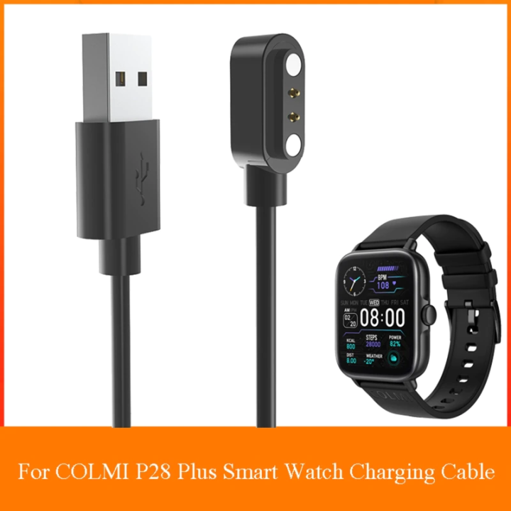 Colmi%20P28%20Plus%20SmartWatch%20Magnetic%20USB%20Charging%20Cable%20-%20Image%202