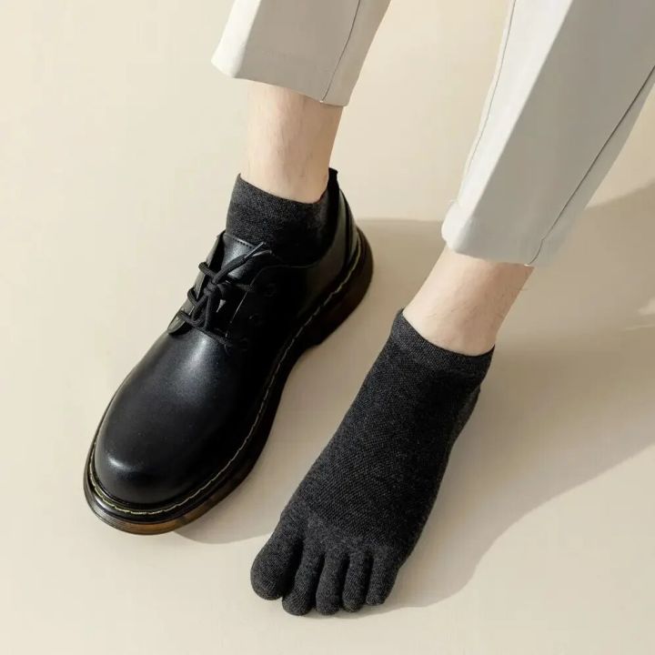 5%20Pairs%20Men%20Socks%20Socks%20with%20Separate%20Fingers%20Summer%20Thin%20Mesh%20Toe%20Socks%20Low%20Cut%20Ankle%20Five%20Finger%20Socks%20High%20Quality%20Cotton%20-%20Image%202