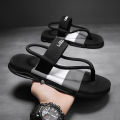 Lu Lu'an summer new men's sandals for two users for outdoor casual beach shoes men's foreign trade slippers men's thick soles anti-slip. 