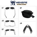 MENSPE Photochromic Sunglasses Foldable Men Women Polarized Chameleon Glasses Driving Goggles Anti-glare Sun Glasses Night Vision Lens UV Protection Chic Retro Sun glasses. 