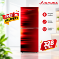 Jamuna 328L Refrigerator JR-LES632800 CD Red Majestic Dream with Free Delivery. 