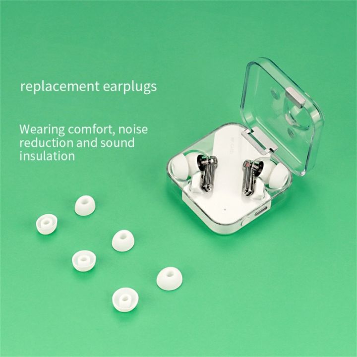 Anti%20Slip%20Waterproof%20Replace%20Earplug%20Ear%20Tips%20Pad%20Set%20Silicone%20In-Ear%20Earphone%20Earbuds%20Cover%20Cap%20For%20Nothing%20Ear%202%201%20-%20Image%202