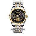 BINBOND 1236 Men's Luxury Top Brand Watches Classic Fashion stainless steel Sport Quartz Watch.