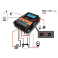 30A Solar Charge Controller Solar Panel Controller 2 USB LCD - solar charge controller.