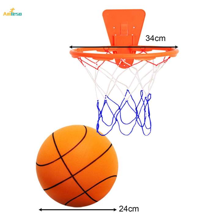 Silent%20Basketball%20with%20Hoop%20Foam%20Basketball%20Low%20Noise%20Indoor%20Training%20Ball%20Size%207%20-%20Image%207