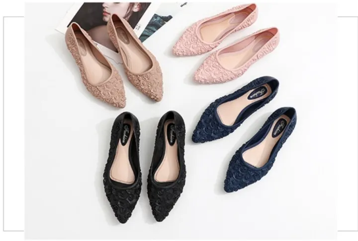 New%20style%20rose%20rain%20boots%20waterproof%20non-slip%20wear-resistant%20shallow%20mouth%20casual%20shoes%20-%20Image%203