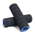 Sponge Soft Foam Handle Nonslip Grip Cover For Bicycle 1 Pair (2 pcs) (Multicolor). 