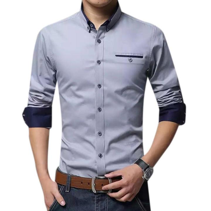 Long Sleeve Casual Shirt For Men - Shirt For Men - Shirt - Shirt