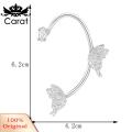 Carat Lady Ear Cuff Non Pierced Ladies Girls Fashion Butterfly Ear Cuff. 