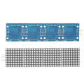 4 in 1 MAX7219 LED Dot Display Driver Module MCU Controller DIY Kit AE. 