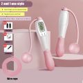 Cordless Jump Ropes Smart Electronic Intelligent Counting Wireless Skipping Rope Calorie Consumption Fitness Body Building Exercise Jumping Rope. 