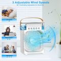 Portable Air Conditioner Cooling Fan  Mini Portable Fan Air Cooling fan Air Cooler Fan For Room Humidifier Purifier Mist Cooler. 