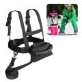 Adjustable Ski Safety Traction Harness Rope Multifunctional Outdoor Fitness Sports Skiing Training Shoulder Belt. 