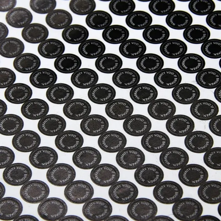 WARRANTY%20VOID%20IF%20BROKEN%20Screw%20Hole%20Tamper%20Evident%20Security%20Seal%20Removal%20Proof%206/8/10/12/15mm%20Open%20Warning%20Brittle%20Paper%20Sticker%20-%20Image%203