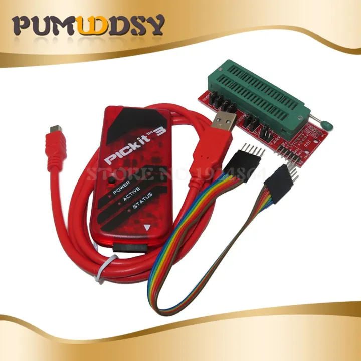 1set PIC ICD2 PICKit 2 PICKIT 3 PICKIT 3.5 PICKIT3 Programmer + Programming Adapter Universal Programmer Seat