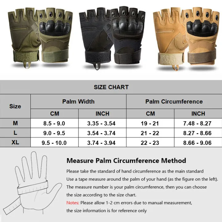 Motorcycle%20Military%20Grade%20Half%20Finger%20Army%20Green/Black%20-%20Hand%20Gloves%20For%20Bike%20-%20Image%205