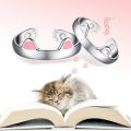 2Pcs Cute Cat Rings for Women Girls Adjustable Cat Ears Paw Animal Finger Ring Couple Cartoon Little Cat Kitten Pet Gift Jewelry. 
