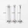 4Pcs Stainless Steel Sausage Stuffer Filling Tubes Funnels Nozzles Spare Parts Filler Tube, Base Diameter:58mm Exquisite Product. 