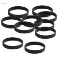 20 Pieces/Pack Blank Silicone Wristbands Fashion Rubber Bracelets.