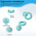 5Pair Loop Quiet Ear Plugs for Noise Reduction for Sleeping Silicone Ear Plugs for Swimming Motorbike Noise Ear Plugs. 