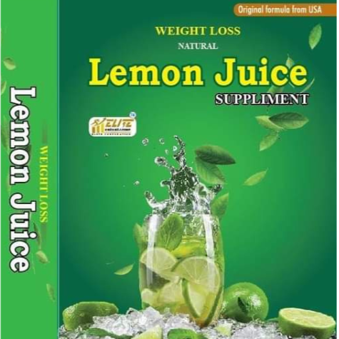 Lemon Juice Supplement for Weight Loss