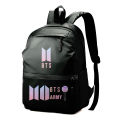 BTS KOREAN BAND SCHOOL BACKPACK COLLECTION school bag for boys BANGTAN BOYS LEATHER.