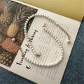 Imitation Pearl Anklets for Women Beach Leg payel Handmade Boho Jewelry Sandals Gift.