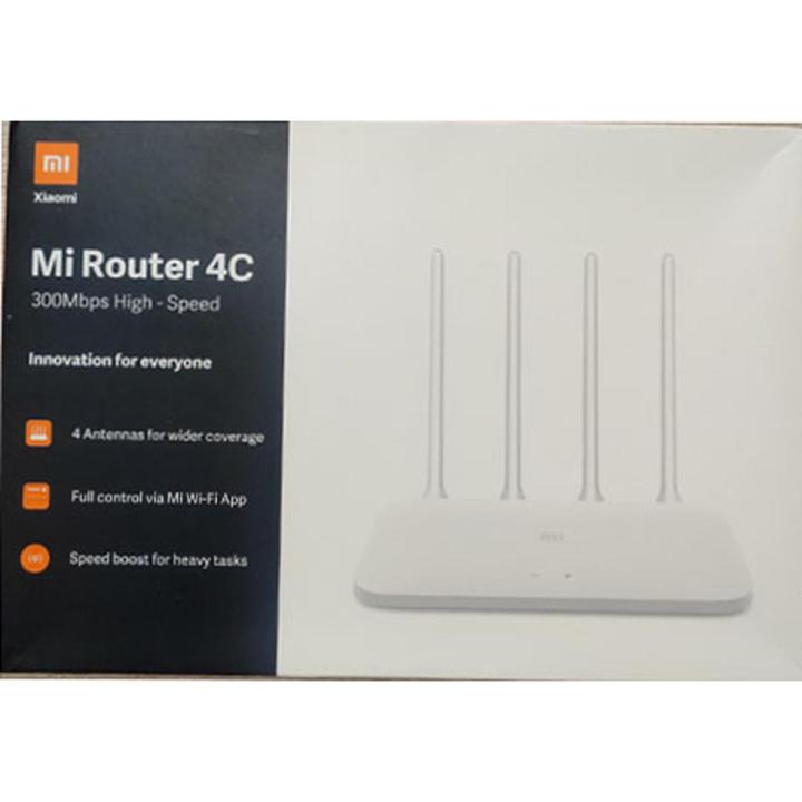 Xiaomi Mi 4C Wireless Router 2.4GHz / 300Mbps / Four Antennas - (Global Version) White