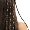 40PCS Hair Accessories Metal Cuff Clips Mixed Hair Rings Set Hair Braiding and Dreadlocks Beads DIY Charm Hair Braid Tubes Decor. 