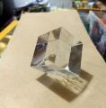 Paper Weight Crystal square Shape small size-1pcs. 