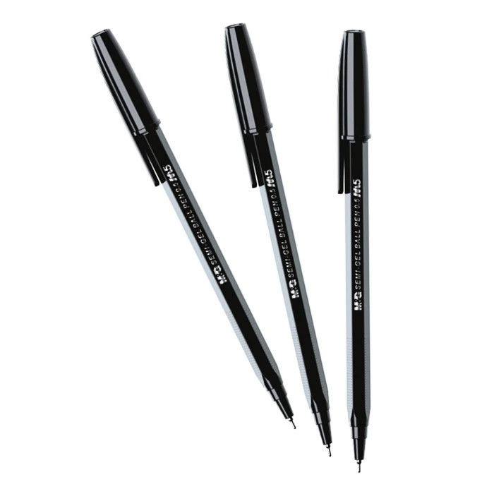 M&G%20Gel%20Ballpoint%20ABP64778%20M5%20Pen%200.5mm%20Black%2012%20Pcs%20-%20Image%202