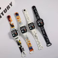 Tookss Cartoon Earth Electronic Wrist Watch Color Printing Led Square Dial Watch For Student. 