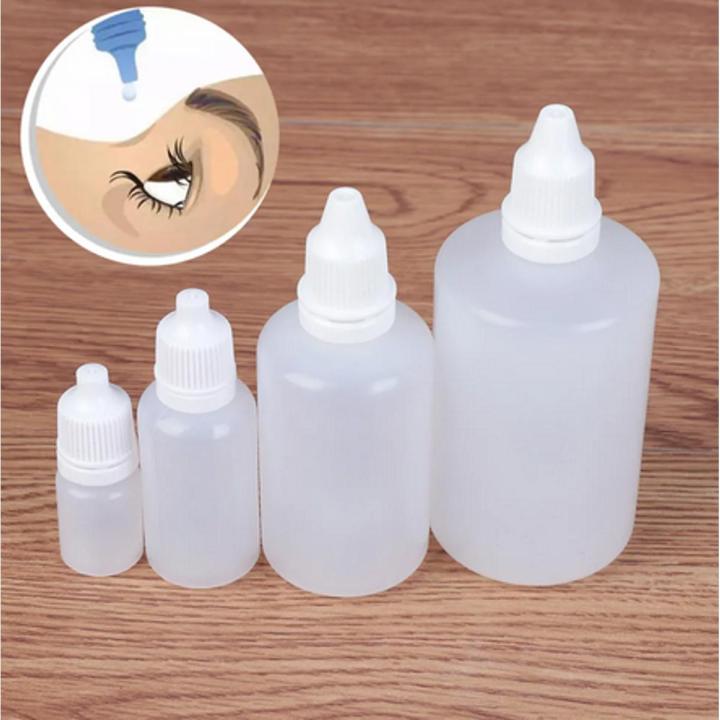 1PC 5/10/15/20/30/50/100ML Empty Plastic Squeeze Bottle Eye Dropper Liquid Sample Bottle Craft Tool DIY Glue Applicator