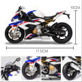 1:12 BMW S1000RR Diecast Alloy Motorbike Vehicles Collectible Hobbies Motorcycle Model Toys. 