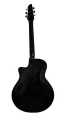 YEMAHA CM2 Export Quality Glossy Black Colour 6-String Cut A Way Right Hand Semi Acoustic Guitar. 