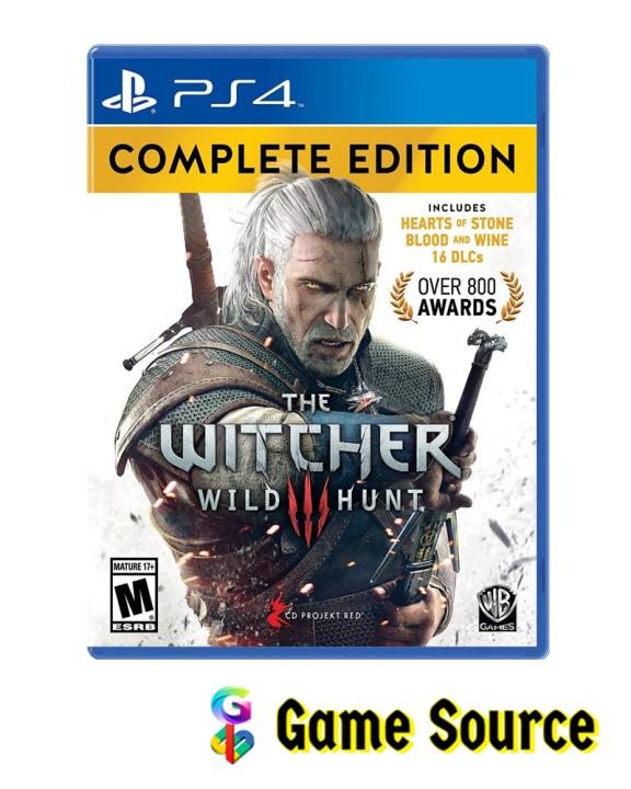 The Witcher 3 Game of the Year Edition (PS4)